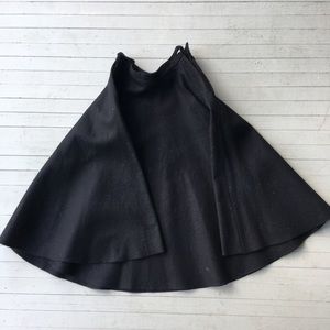 50s women’s sock hop ( poodle) felt skirt. Black round circle skirt 50s costume.